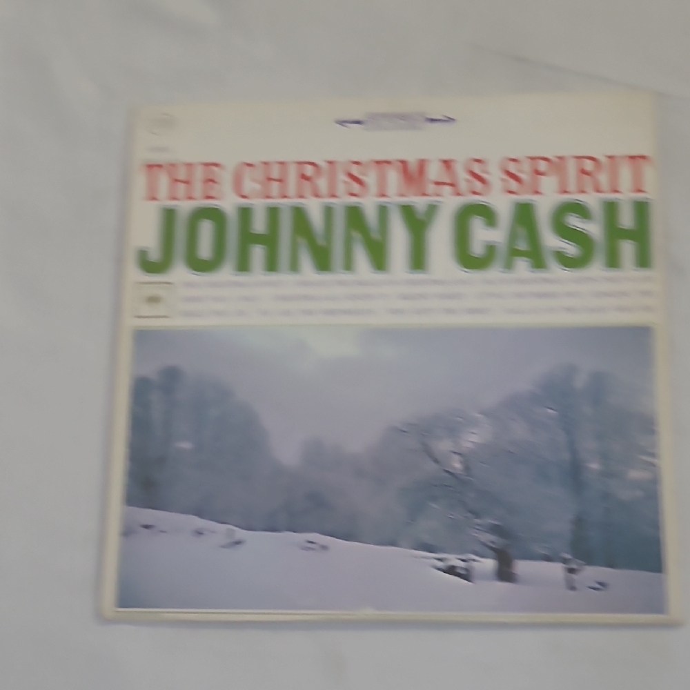 Johnny Ash The Christmas Spirit Vinyl Record CS8917